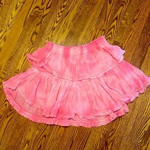 LoveShackFancy pink skirt, size xs